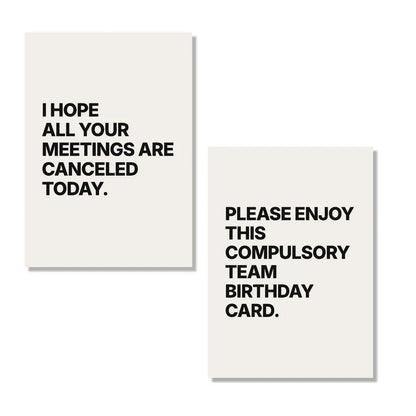The Coworker Birthday Card