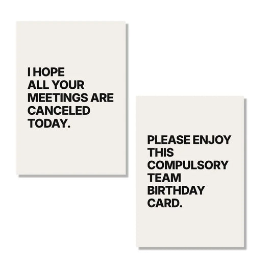 The Coworker Birthday Card