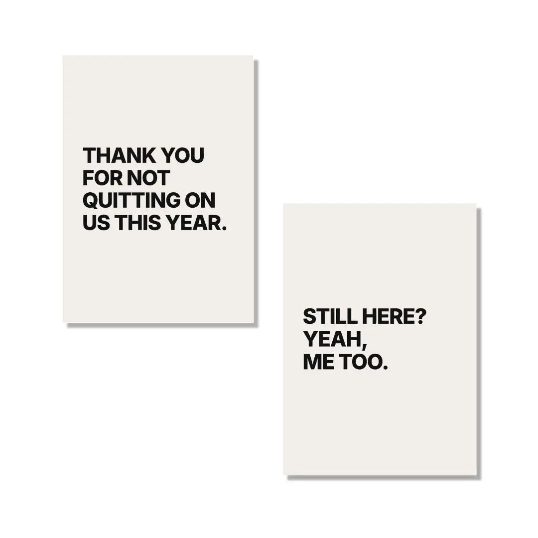 The Work Anniversary Card