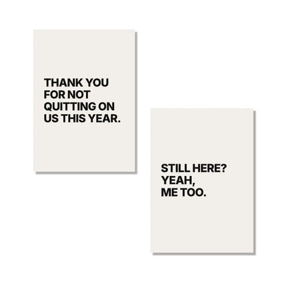 The Work Anniversary Card