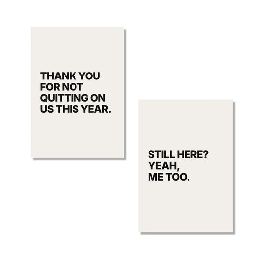 The Work Anniversary Card