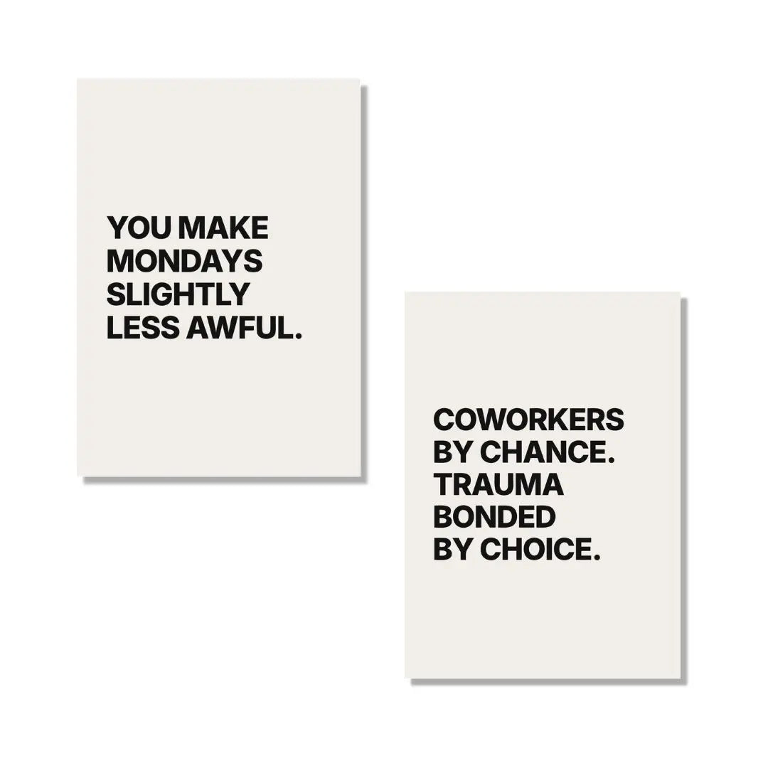 The Work Bestie Card