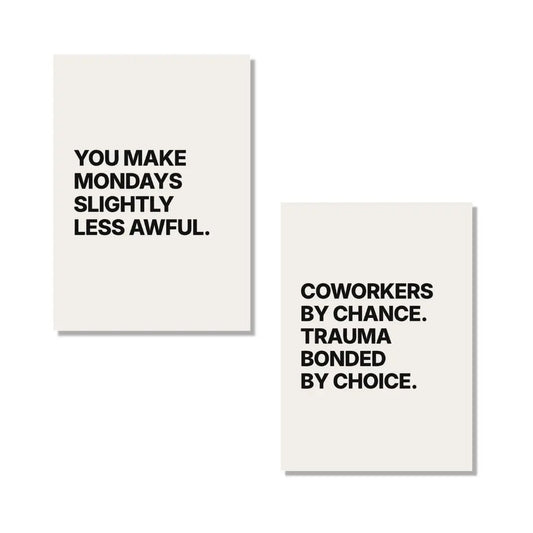 The Work Bestie Card