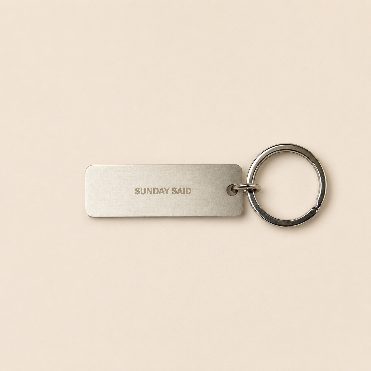 The Low Social Battery Keychain
