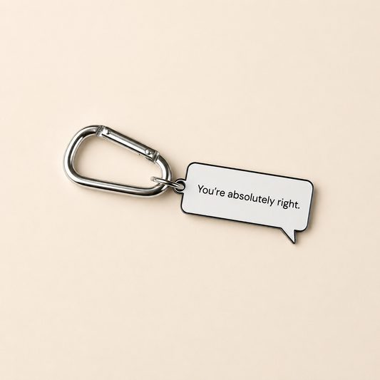 The Absolutely Right Keychain